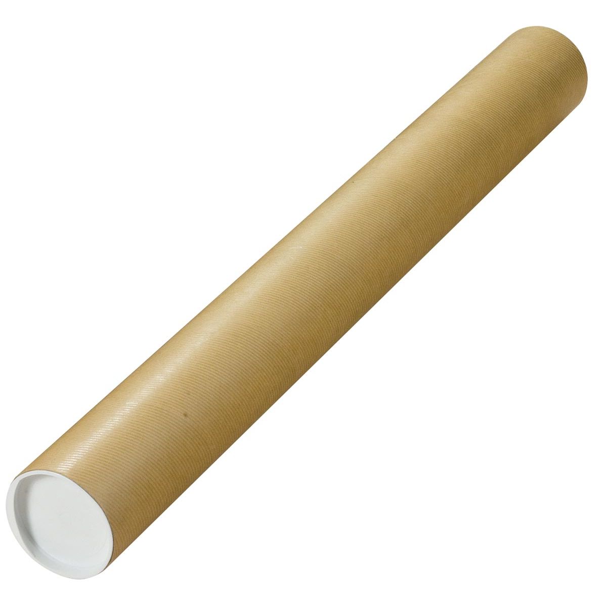 Klika - Tubo di spedizione, ft 75 x 8 cm, marrone