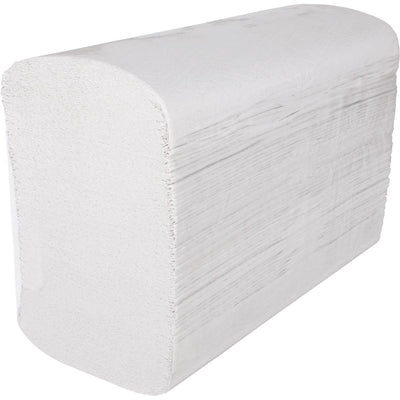 Zonder merk -  Papieren handdoeken, multifold, 2-laags, ft 21 x 24 cm, 200 vellen, pak van 15 stuks