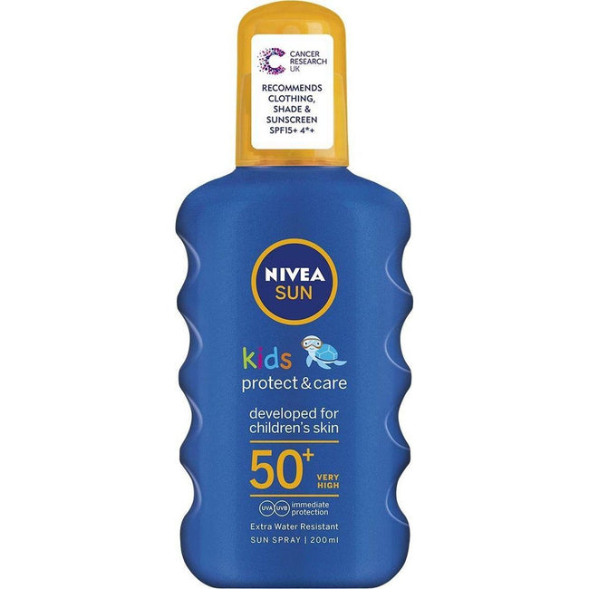 Nivea - Nivea Sunscreen Kids SPF 50+, 200 ml Spray