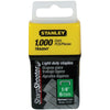Stanley - Heftklammern Typ A, 6 mm, Schachtel mit 1.000 Heftklammern