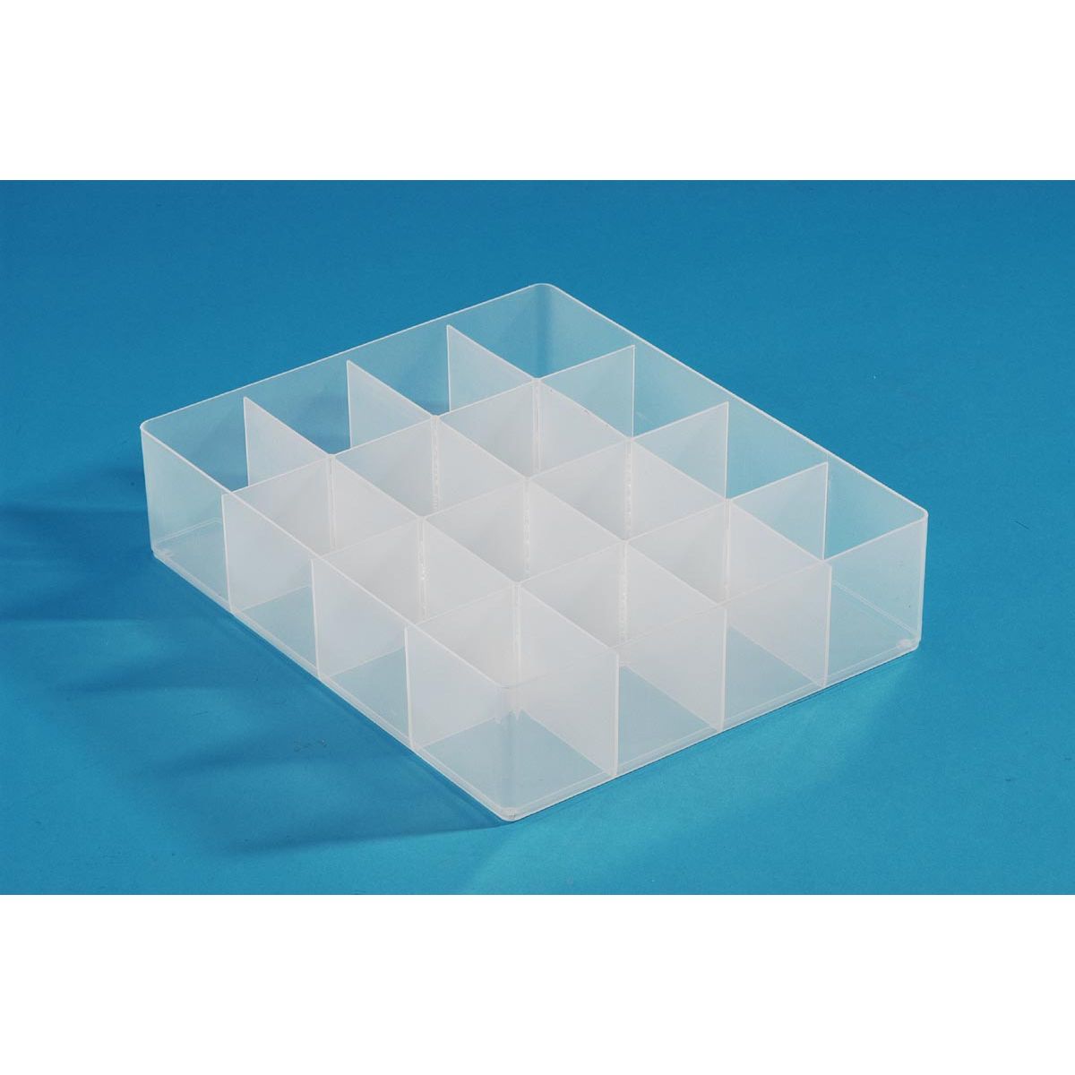 Really Useful Box -  Box, divider met 16 vakjes, transparant