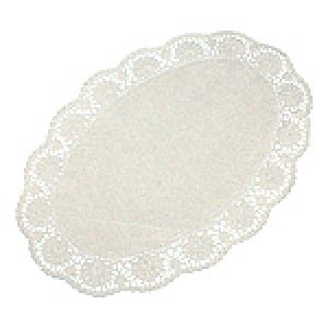 Bordo torta in carta ovale 22x32cm 250 pz