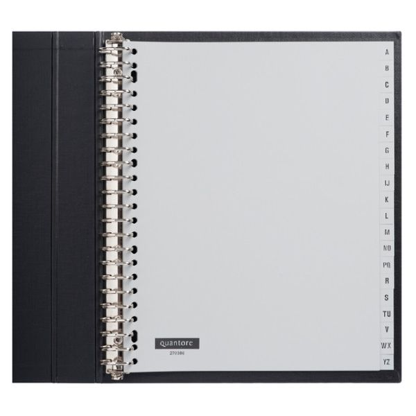Quantore - Tabs A4 23-hole 20-part with A-Z wide gray
