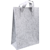 Klika - Bolsa, Fieltro, retrato, 23x 10x33cm, gris 10 piezas