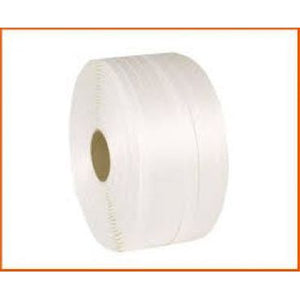 Klika - Nastro in poliestere (nastro tessile) 16 mm x 850 metri bianco
