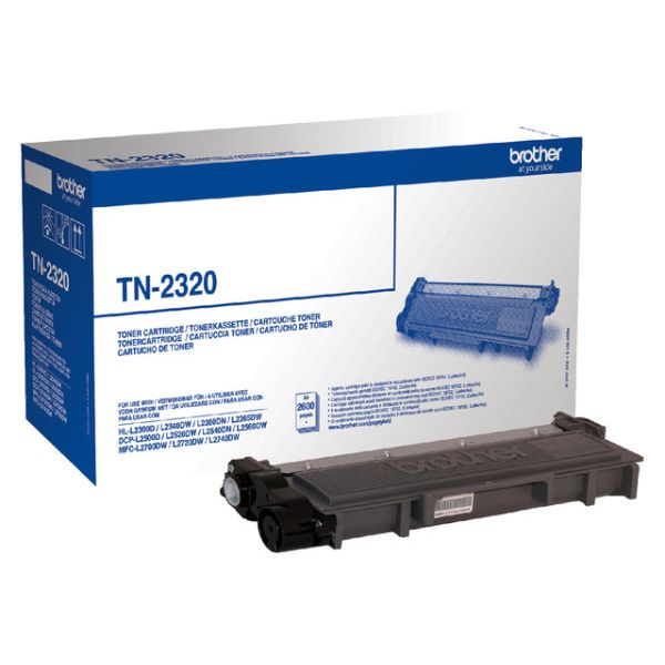 Brother -  TN-2320 tonercartridge 1 stuk(s) Origineel Zwart