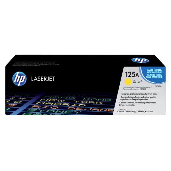 HP - Cartuccia toner CB542A 125A giallo