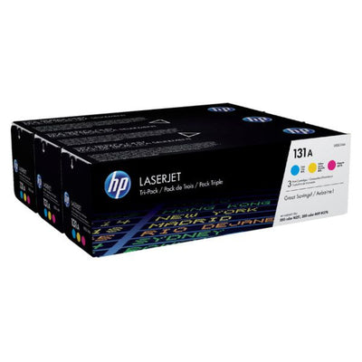 Tonercartridge HP U0SL1AM 131A 3 kleuren