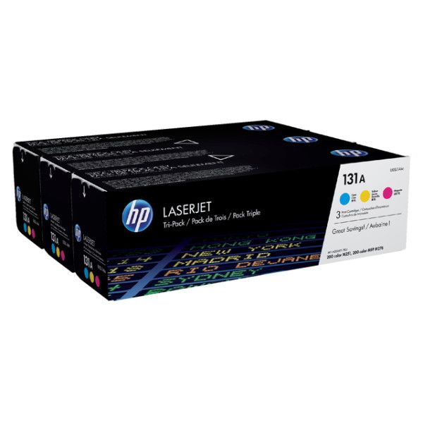 Tonercartridge HP U0SL1AM 131A 3 kleuren