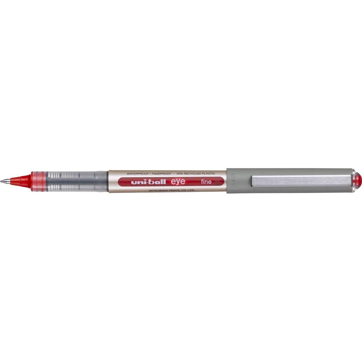 Uni-ball -  Eye Fine roller Eco, schrijfbreedte 0,5 mm, rood
