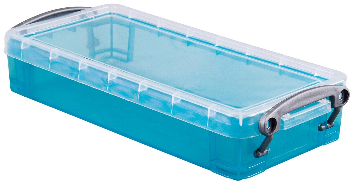 Boîte vraiment utile - Boîte 0,55 litres, Helblauw transparent