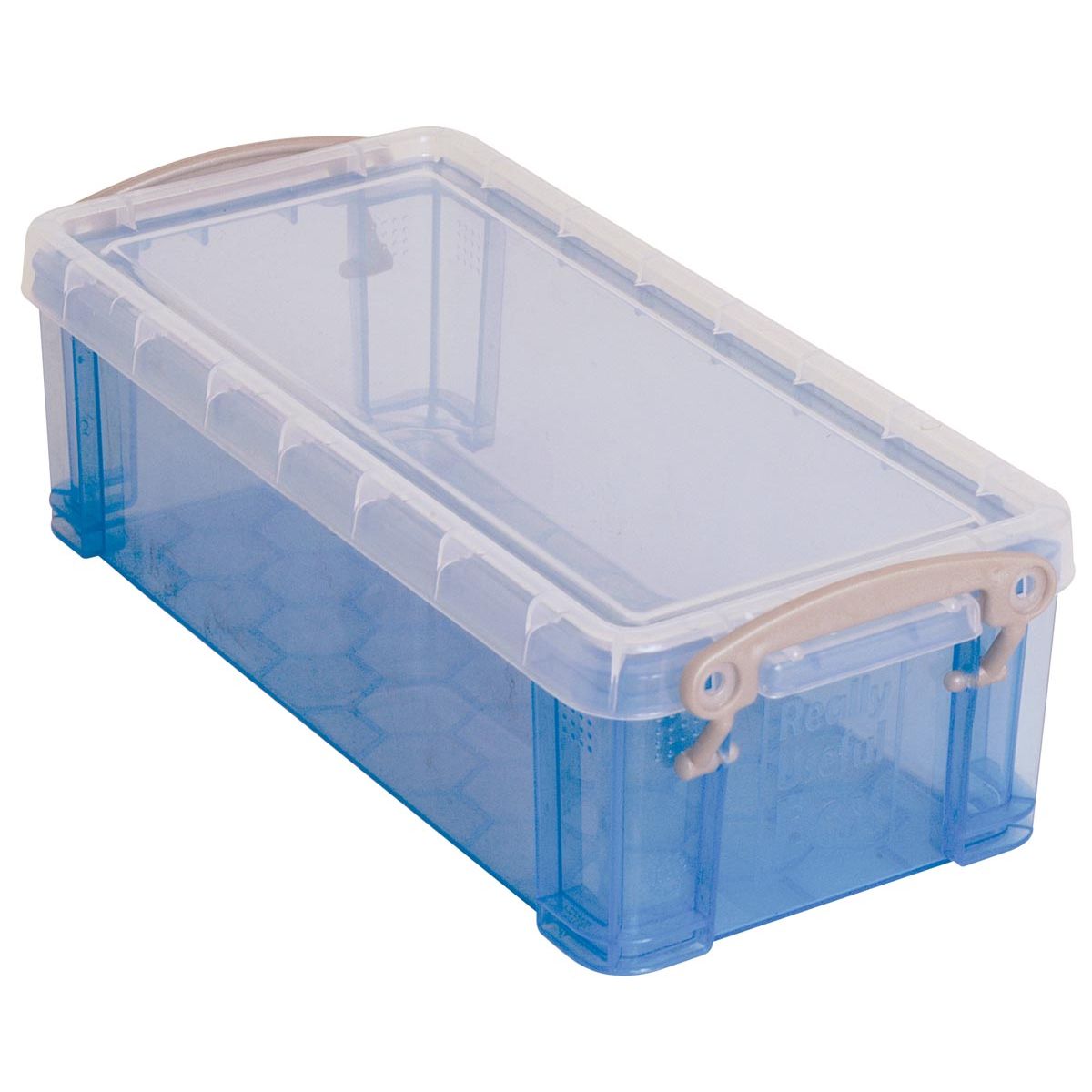Really Useful Box - Box 0.9 liter, transparent blue