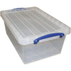 Really Useful Box - Boîte de rangement Box 10,2 l, emboîtable, transparente