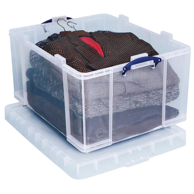 Really Useful Box - Box storage box 145 liters, transparent