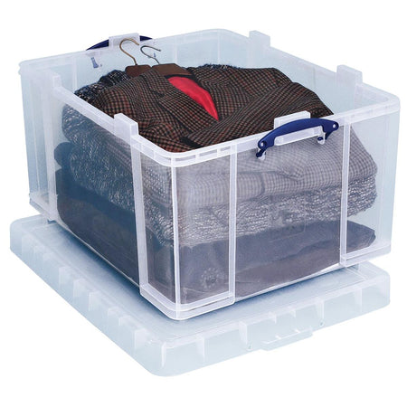 Really Useful Box -  Box opbergdoos 145 liter, transparant