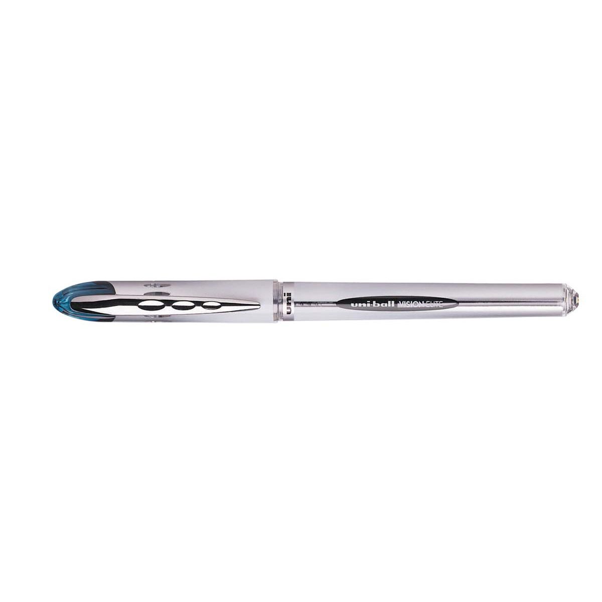 Uni-ball -  Uni Ball Vision 200 roller, schrijfbreedte 0,6 mm, punt 0,8 mm, blauw-zwart