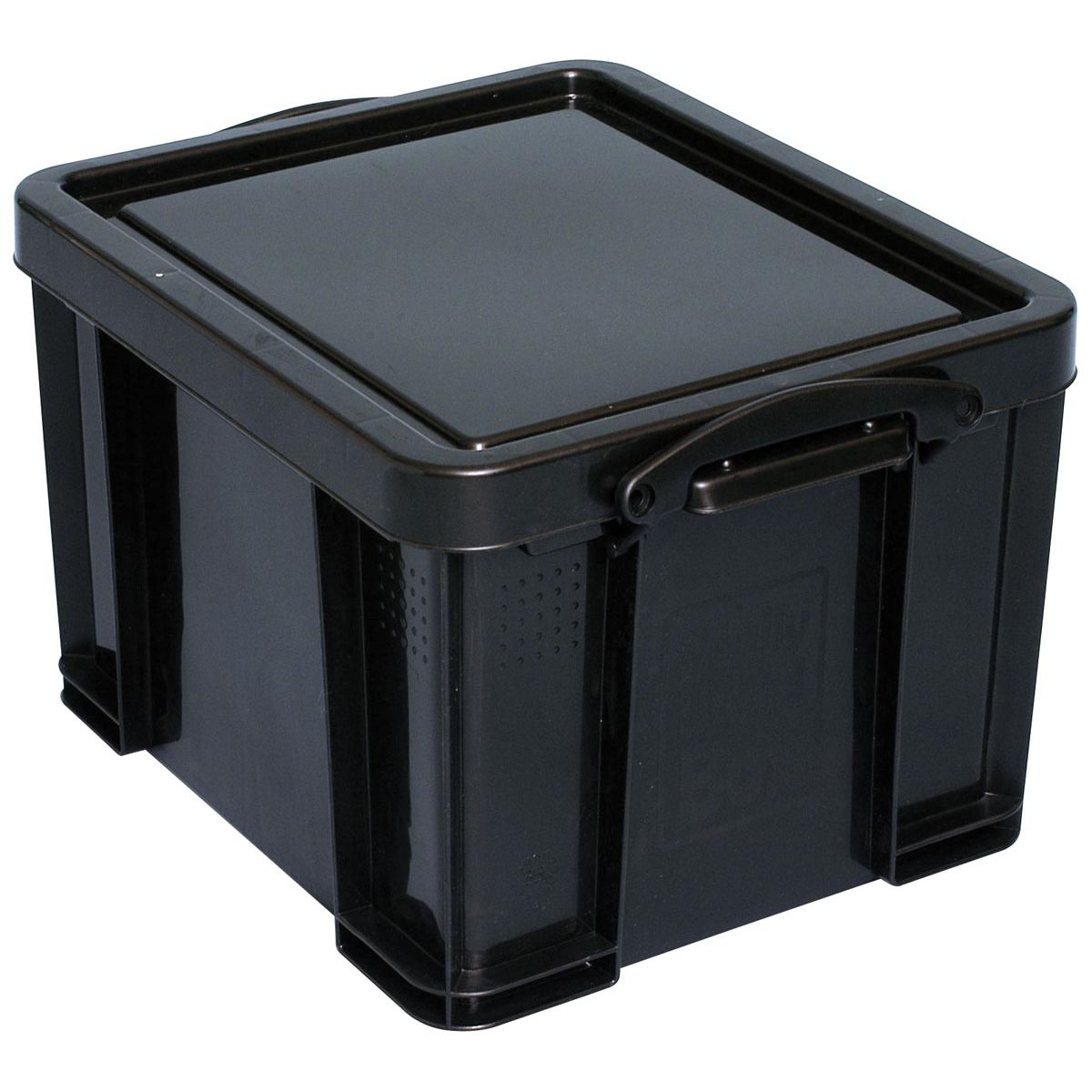 Really Useful Box - Box storage box 35 liters, recycled, black