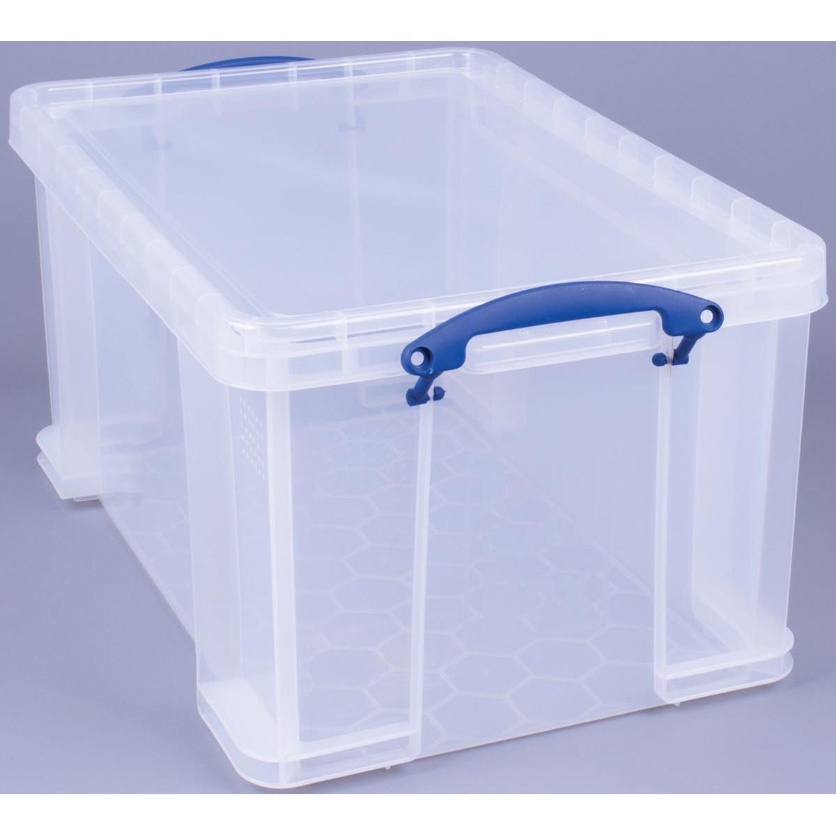 Really Useful Box -  Box 48 liter, transparant, per stuk verpakt in karton