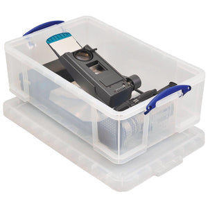 Really Useful Box -  Box opbergdoos 50 liter, transparant