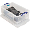 Really Useful Box -  Box opbergdoos 50 liter, transparant