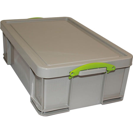 Really Useful Box - Boîte de rangement Box 50 litres, recyclée, grise