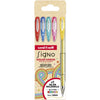 Uni-ball - roller Signo Glitter, wide tip, assorted colors, case of 5 pieces