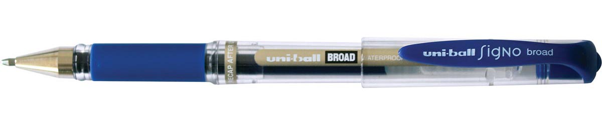 Uni-ball - roller Signo Broad, wide tip, blue