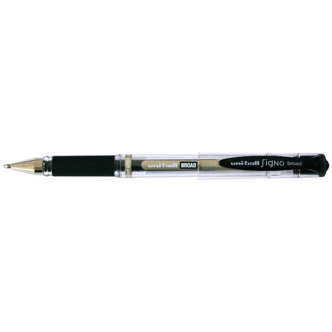 Uni-Ball - Roller Signo Broad, breite Spitze, schwarz