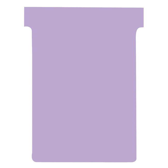 Nobo - T-plan board cards index 3, ft 120 x 92 mm, violet