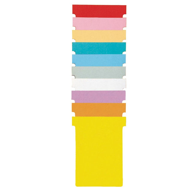 Nobo - Cartoncini planimetria T indice 4, ft 180 x 124 mm, arancione