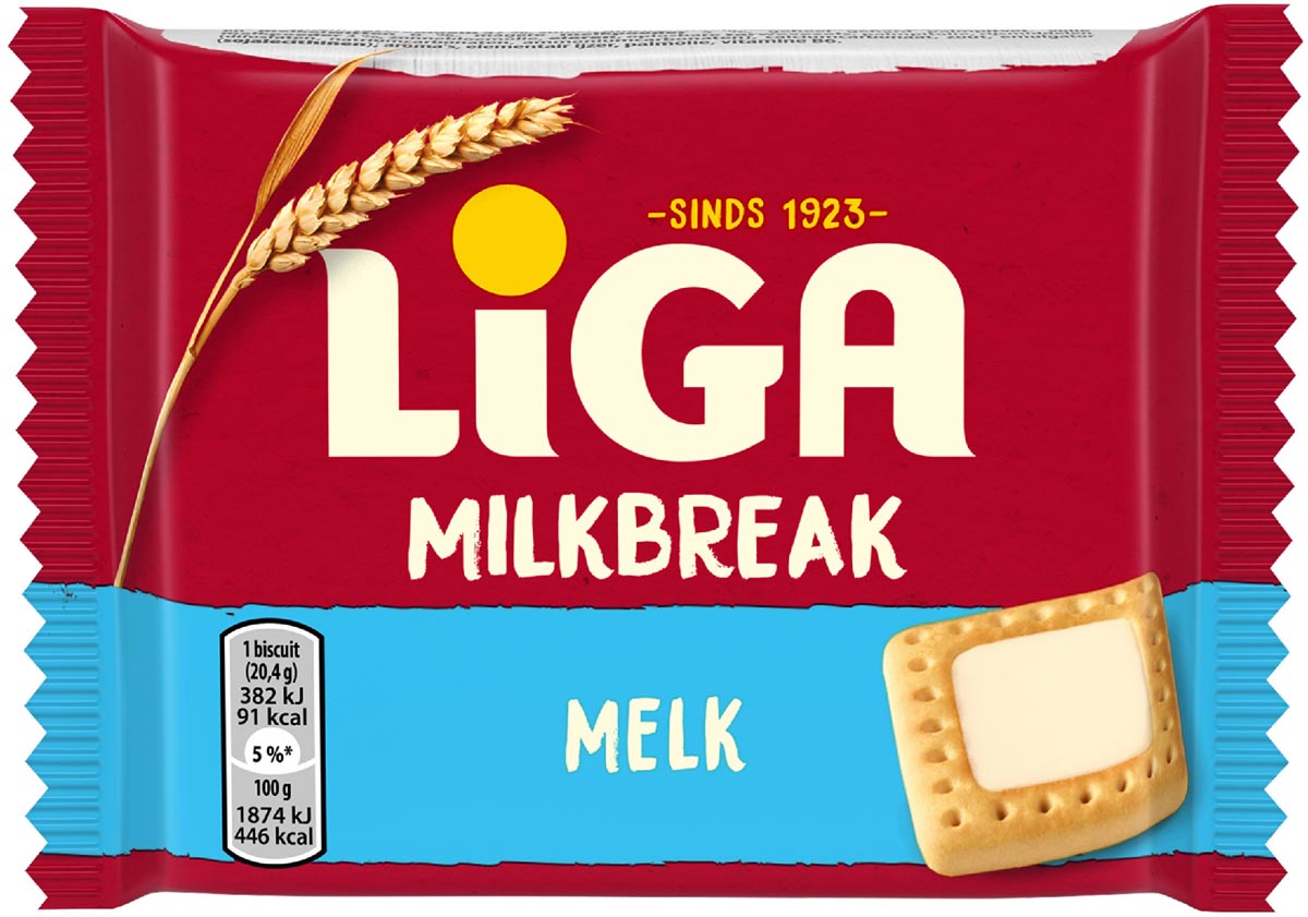 Liga -   Milkbreak melk, 41 g