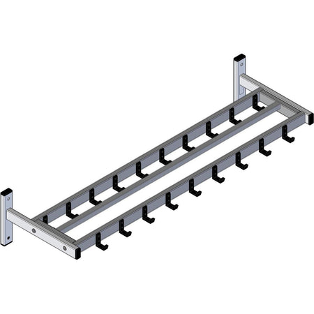 Vepa Bins - Appendiabiti da parete VepaBins HIQ19 con 19 ganci
