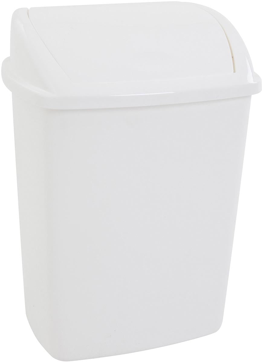 Vepa Bins -  Vuilbak met swing deksel, 26 l, wit