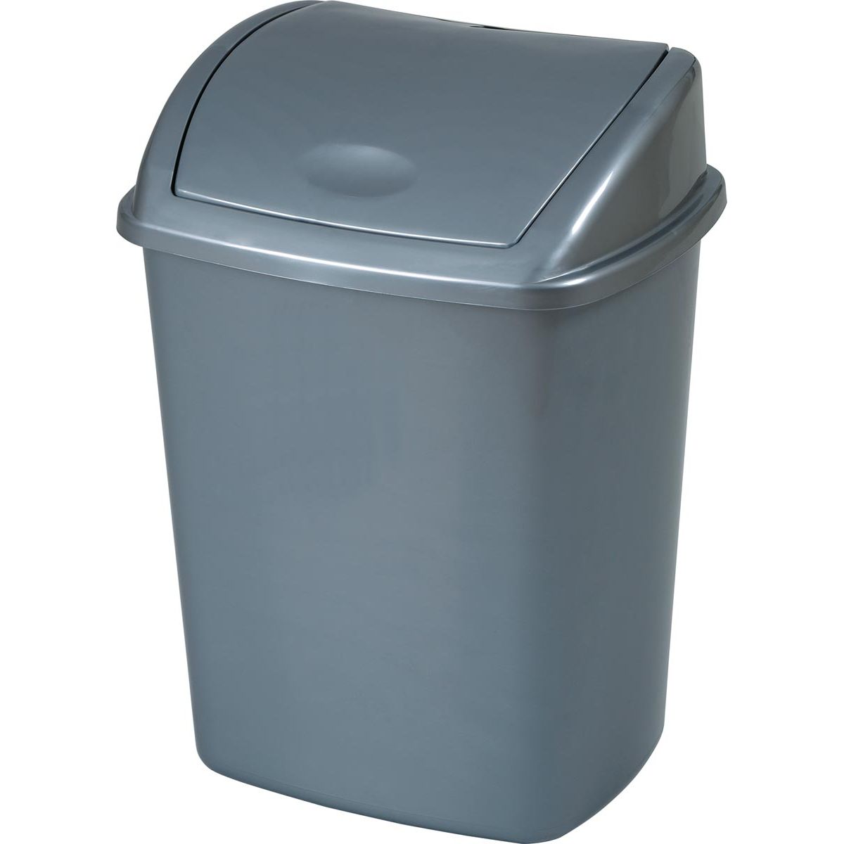 Vepa Bins - Pattumiera con coperchio basculante, 26 l, grigio