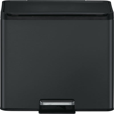 Eko - Pattumiera a pedale Essential Recycler 20+9 l, nera