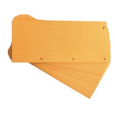 Oxford -  Scheidingsstrook  duo 240x105mm oranje 60st