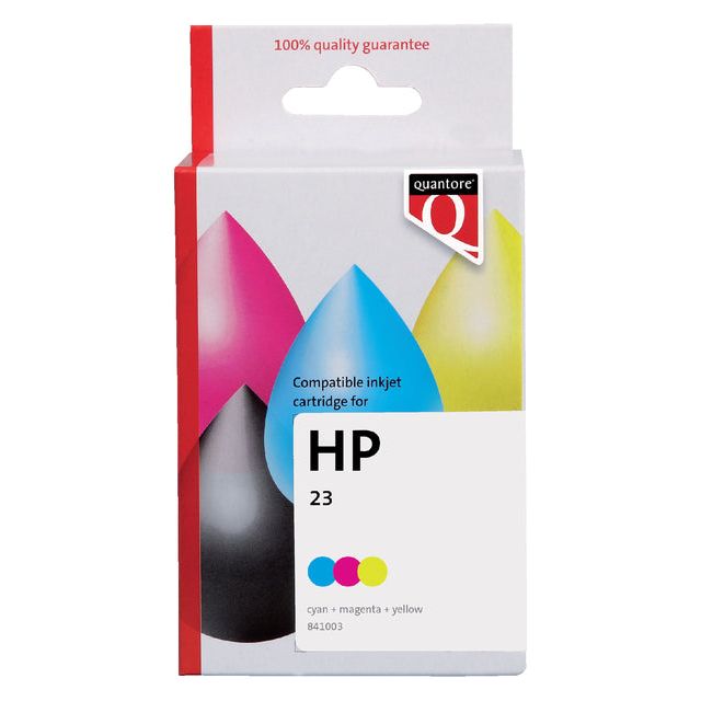 Quantore - Inkcartridge HP 23 C1823d Farbe | 1 Stück