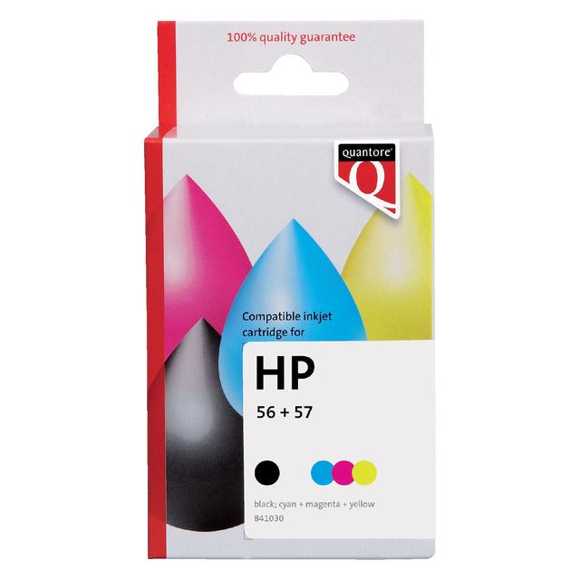 Quantore - Inkcartridge HP 56 57 SA342CN SW + KL | Prendre un 2 morceau