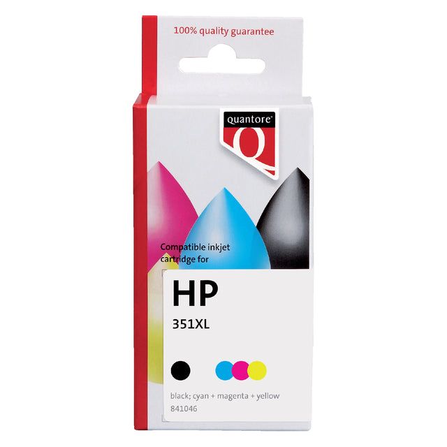 Quantore - Inkcartridge HP 351xl CB338EE HC Couleur | 1 pièce