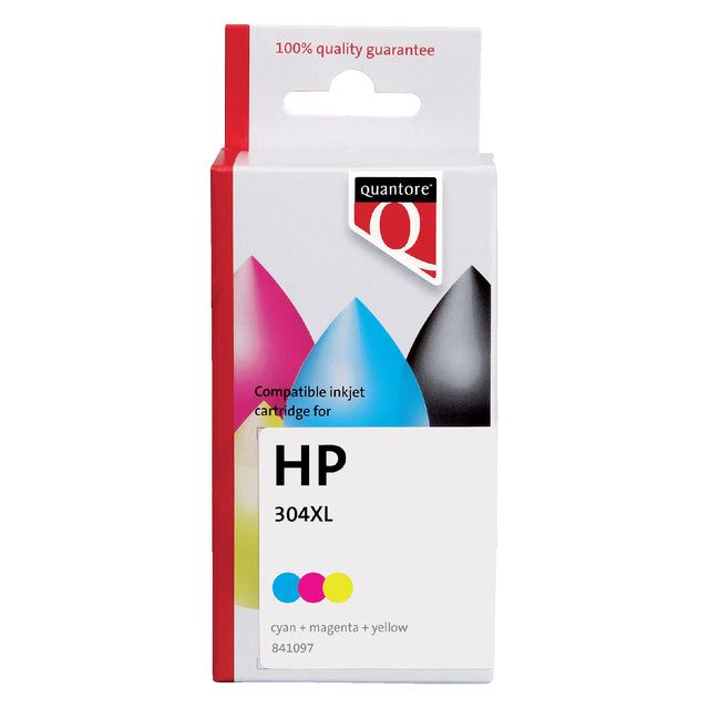 Quantore - Inkcartridge HP 304xl N9K07CN HC Couleur | 1 pièce