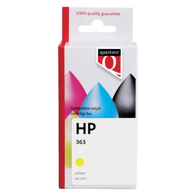 Quantore - Inkcartridge HP 363 C8773EE jaune | 1 pièce