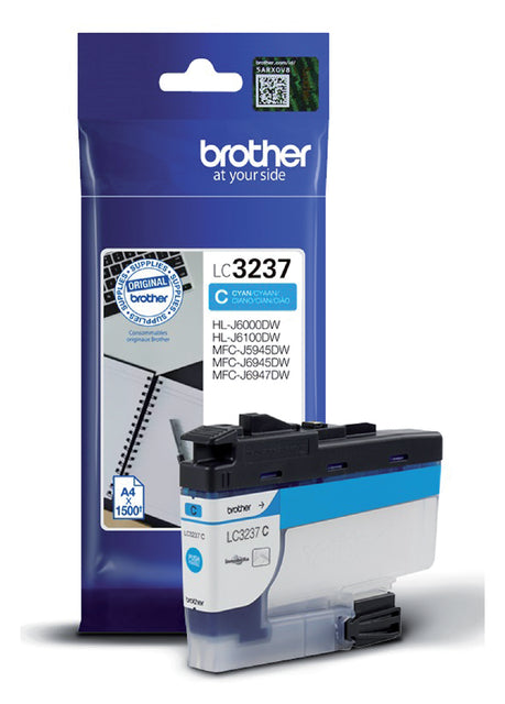 Frère - Inkcartridge Brother LC -3237c Blue | 1 pièce