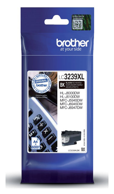 Brother - Inktcartridge brother lc-3239xlbk zwart