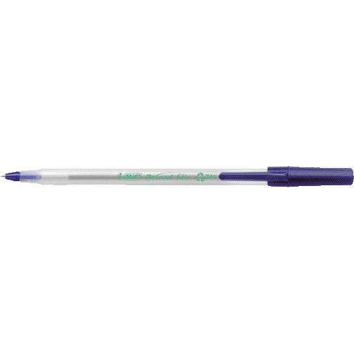 BIC - Penna a sfera Ecolutions tonda stic blu medio | 60 pezzi