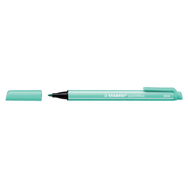 Stabilo - Filt Stift Pointmax 488/13 M ICE Green | 10 Stücke