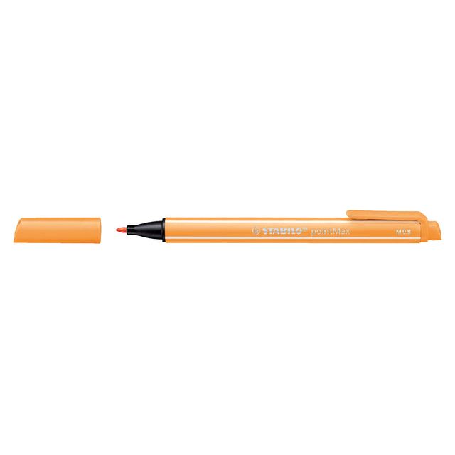 Stabilo - Filt Stift Pointmax 488/54 m Orange | Boîte extérieure une pièce de 10