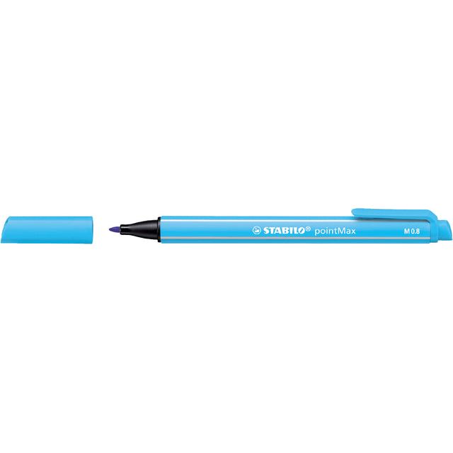 Stabilo - Filz -Tip Pointmax 488/51 M Azure Blue | 10 Stücke