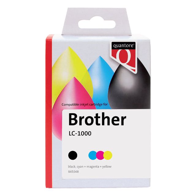 Quantore - Inkcartridge Brother LC -1000 SW + 3KL | Prendre un 4 morceau