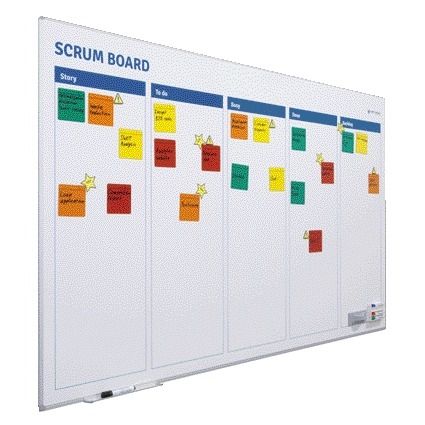 Smit Visual -  Scrum bord terkit scrum 90x120cm