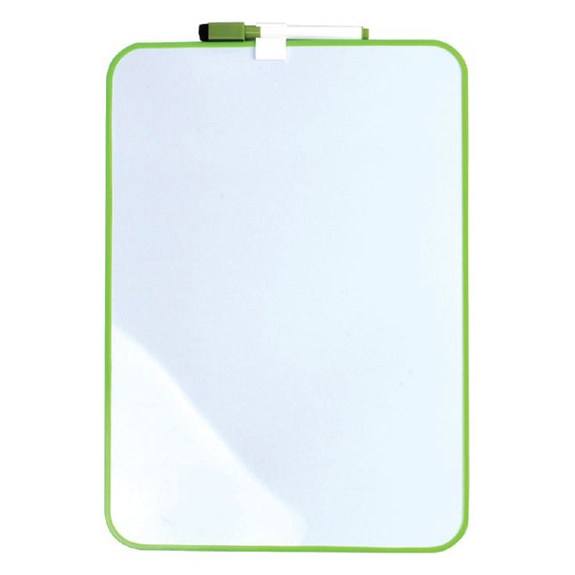 DESQ - tableau blanc DESQ 24x34cm + profil vert marqueur